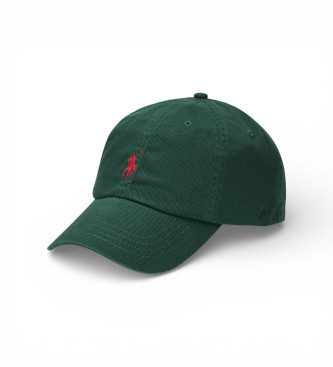 Polo Ralph Lauren L'iconico berretto di cotone verde scuro