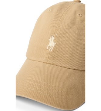 Polo Ralph Lauren Kultowa czapka z be?owej bawe?ny chino