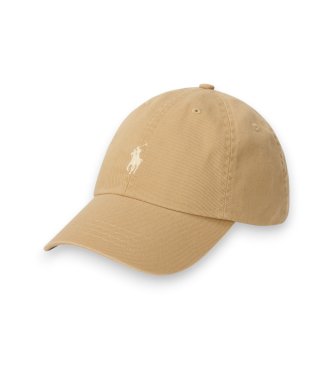 Polo Ralph Lauren Kultowa czapka z be?owej bawe?ny chino