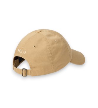 Polo Ralph Lauren Kultowa czapka z be?owej bawe?ny chino