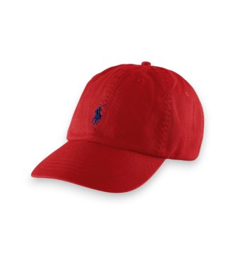 Polo Ralph Lauren O icônico boné chinês de algodão vermelho
