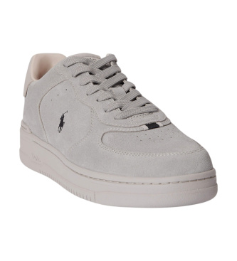 Polo Ralph Lauren Sneakers in Pelle Masters grigie