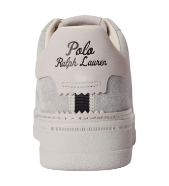 Polo Ralph Lauren Sneakers in Pelle Masters grigie