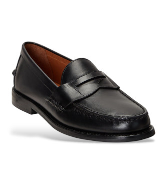 Polo Ralph Lauren Mocasines de piel Alston Penny negro