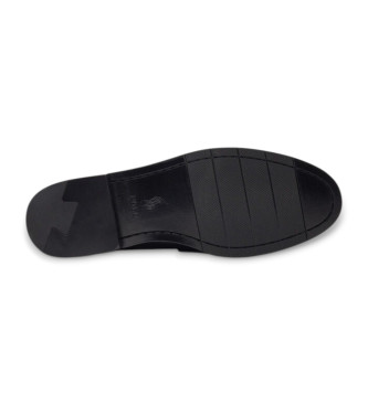 Polo Ralph Lauren Mocassins de couro Alston Penny preto