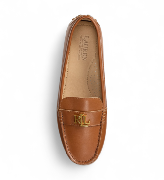 Polo Ralph Lauren Barnsbury brune loafers i l�der