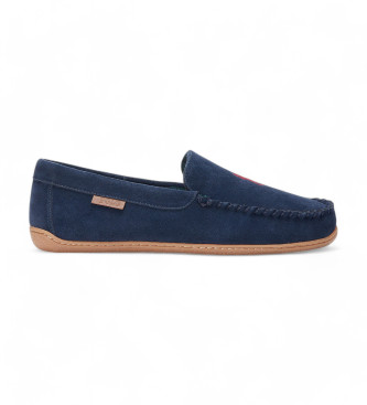 Polo Ralph Lauren Brenan Leather Loafers navy