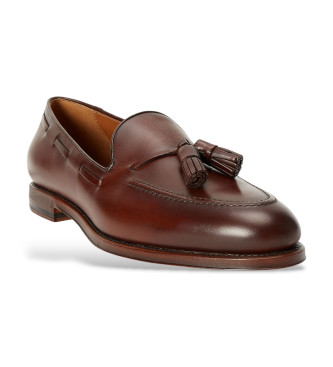 Polo Ralph Lauren Mocasines de Piel Maestra marrn