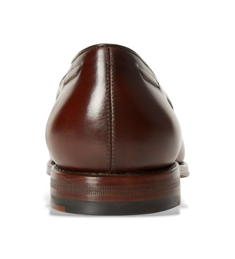 Polo Ralph Lauren Mocasines de Piel Maestra marrn