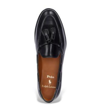 Polo Ralph Lauren Mocasines de Piel Maestra negro