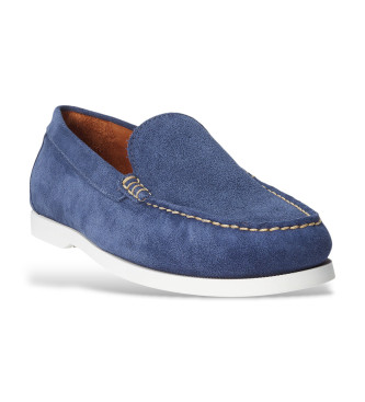 Polo Ralph Lauren Merton Leather Moccasins blue