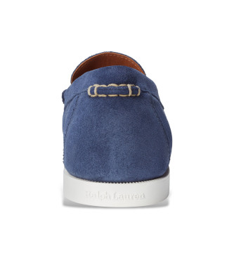 Polo Ralph Lauren Merton Leather Moccasins blue