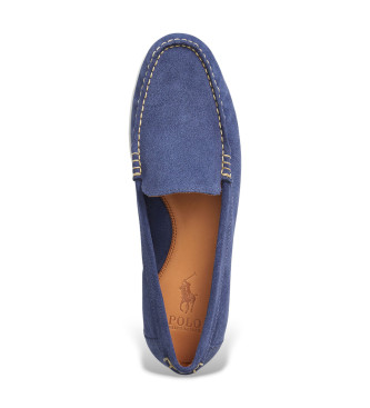 Polo Ralph Lauren Merton Leather Moccasins blue