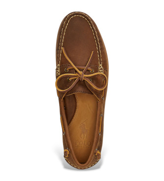 Polo Ralph Lauren Merton bruin leren loafers