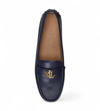 Polo Ralph Lauren Mocasines de Piel Napa Barnsbury marino