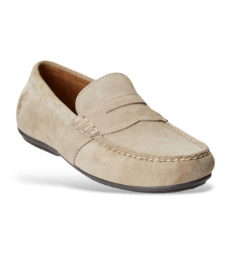 Polo Ralph Lauren Reynold beige lderloafers