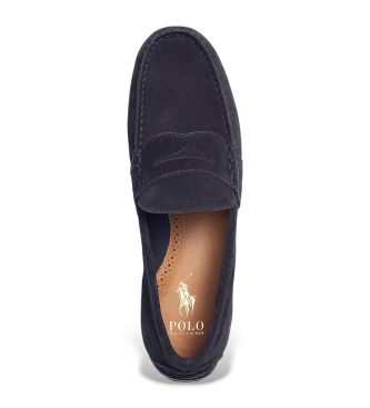 Polo Ralph Lauren Mocassins en cuir Reynold marine