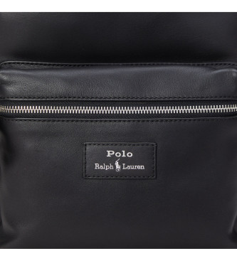 Polo Ralph Lauren Mochila de piel suave negro