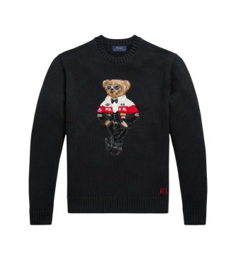 Polo Ralph Lauren Maglione con Polo Bear nero