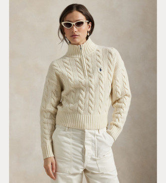Polo Ralph Lauren Kaschmir-Pullover wei