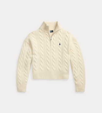 Polo Ralph Lauren Kaschmir-Pullover wei