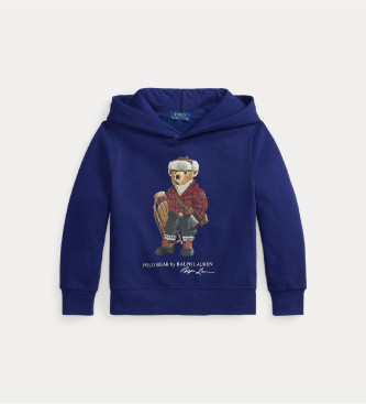 Polo Ralph Lauren Bluza polarowa z niebieskim misiem polo