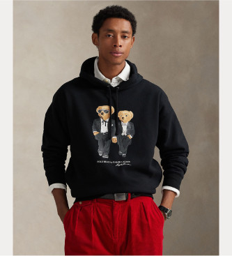 Polo Ralph Lauren Ralph & Ricky Bear hoodie black