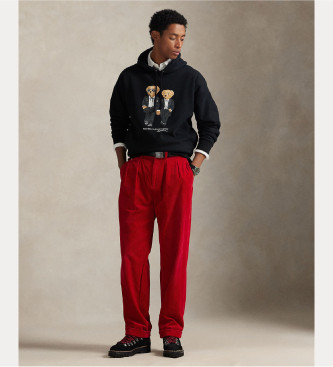 Polo Ralph Lauren Ralph & Ricky Bear hoodie black