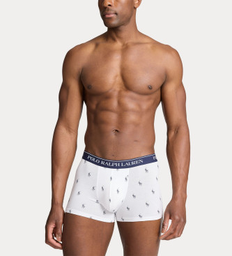 Polo Ralph Lauren Pakke med 3 boxershorts i hvid, rd og marinebl bomuld