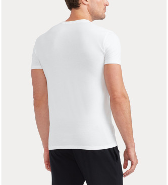 Polo Ralph Lauren Pack 3 camisetas Crew blanco, gris, negro