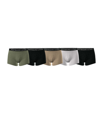 Polo Ralph Lauren Pakke 5 ensfarvede boxershorts flerfarvet