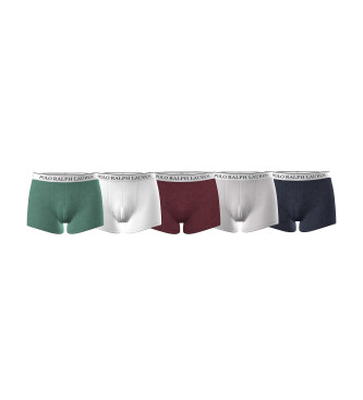 Polo Ralph Lauren Set 5 effen boxers veelkleurig