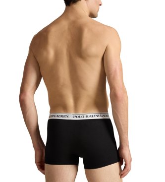 Polo Ralph Lauren Set van 3 zwarte boxers