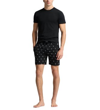 Polo Ralph Lauren Pack de tres camisetas interiores negro