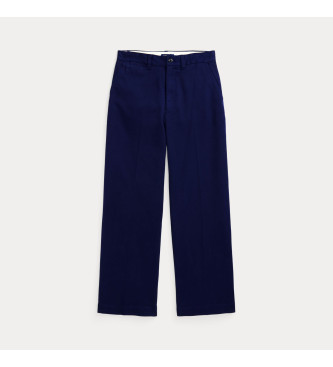 Polo Ralph Lauren Pantalon chino  jambes larges bleu