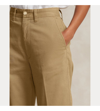 Polo Ralph Lauren Brown Wide Leg Chino Trousers