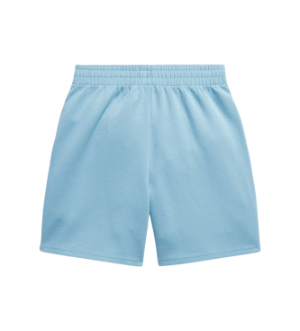 Polo Ralph Lauren Bl� dobbeltstrikkede shorts