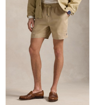 Polo Ralph Lauren Shorts prepster beige Leinenpolohemd