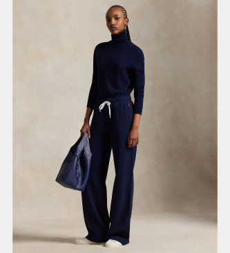 Polo Ralph Lauren Calas de fato de treino de l com cordo em azul-marinho