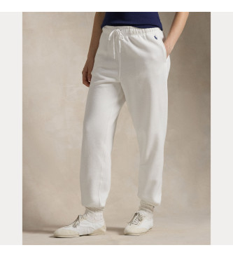 Polo Ralph Lauren Pantaloni sportivi in pile bianchi