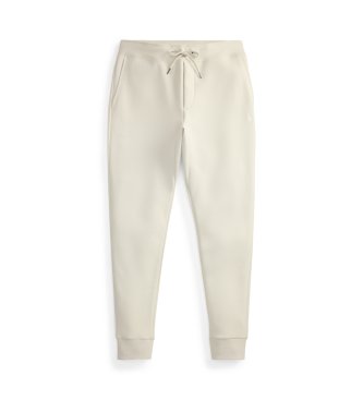 Polo Ralph Lauren Pantalón jogger de punto doble beige