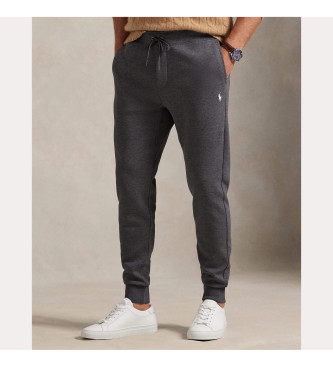 Polo Ralph Lauren Gr dubbelstickade joggingbyxor