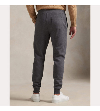 Polo Ralph Lauren Gr dubbelstickade joggingbyxor