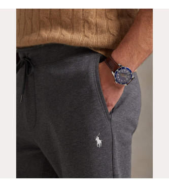 Polo Ralph Lauren Gr dubbelstickade joggingbyxor