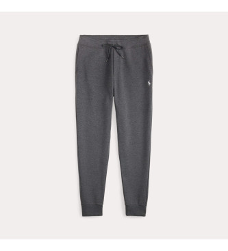 Polo Ralph Lauren Gr dubbelstickade joggingbyxor