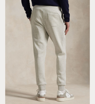 Polo Ralph Lauren Gr dubbelstickade joggingbyxor