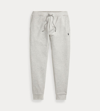 Polo Ralph Lauren Gr dubbelstickade joggingbyxor