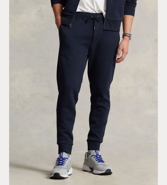 Polo Ralph Lauren Navy double knitted jogger trousers