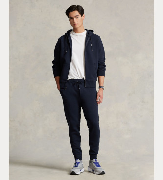 Polo Ralph Lauren Navy double knitted jogger trousers