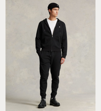 Polo Ralph Lauren Dubbelstickad joggingbyxa svart